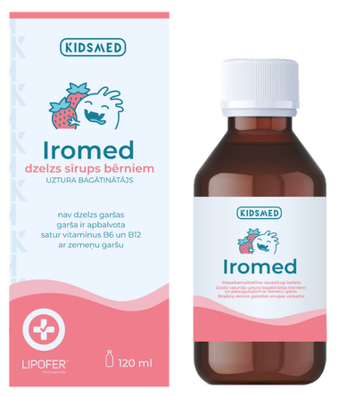 KIDSMED Iromed sirupas, 120 ml