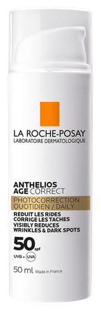 LA ROCHE-POSAY Anthelios Age Correct apsauginis kremas nuo saulės, 50 ml