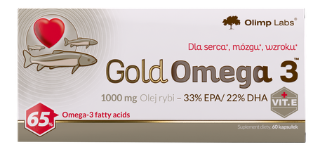 OLIMP LABS Gold Omega 3 kapsulės, 60 vnt.