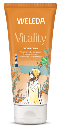 WELEDA Vitality dušo kremas, 200 ml