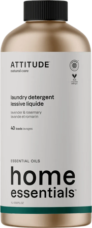 ATTITUDE levandų ir rozmarinų aromato skalbimo skystis, 1000 ml