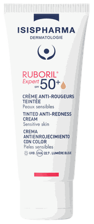 ISISPHARMA Ruboril Expert SPF 50+  su atspalviu veido kremas, 40 ml