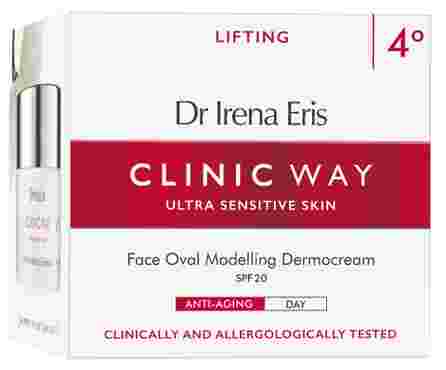 CLINIC WAY  4 Lifting SPF 20 dieninis veido kremas, 50 ml