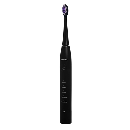 B.WELL Pro-850 Sonic, Black elektrinis dantų šepetėlis, 1 vnt.