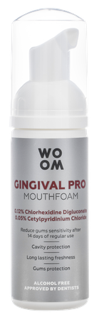 WOOM Gingival Pro Mouthfoam dantenų apsaugai putos, 50 ml