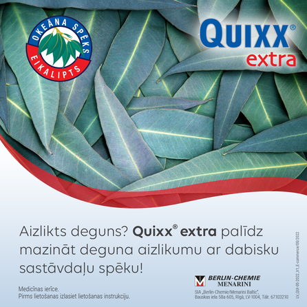 QUIXX  kvėpavimui palengvinti purškalas, 30 ml