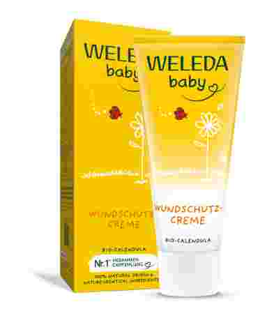 WELEDA Baby Calendula kremas kūdikių vystyklų sričiai, 75 ml