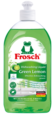FROSCH Liquid Green Lemon  indų ploviklis, 500 ml