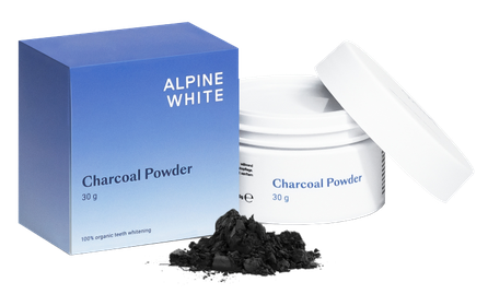 ALPINE WHITE Charcoal milteliai, 30 g