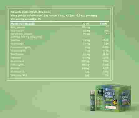SAPIENS Propolis Immuno Junior ampulės, 12 ml
