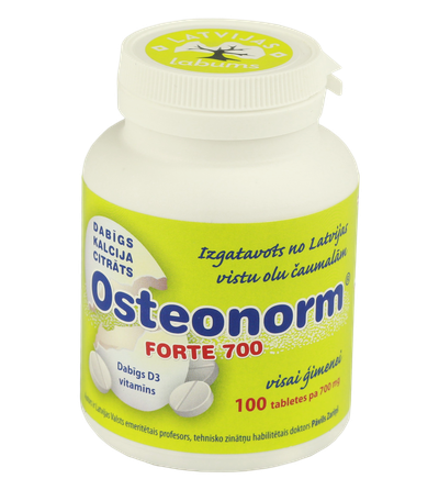 OSTEONORM  Forte tabletės, 100 vnt.