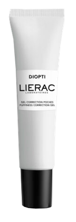 LIERAC Diopti paburkimą apie akis mažinantis gelis-kremas, 15 ml