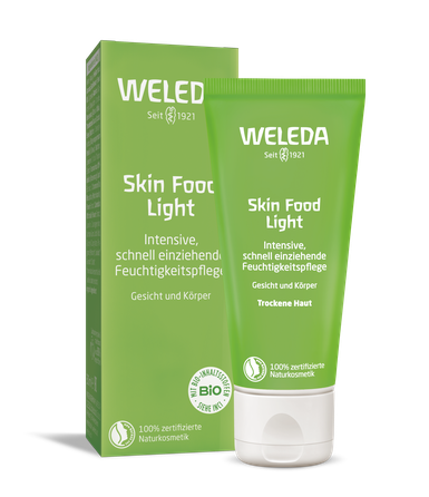 WELEDA Skin Food Light For Dry Face and Body Skin losjonas, 30 ml