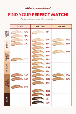 TIRTIR Mask Fit Red Cusion Porcelain (17C) makiažo pagrindas, 18 g