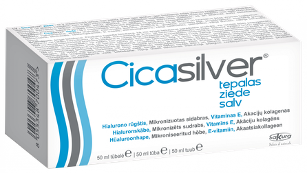 CICASILVER mikronizuotu sidabru tepalas, 50 ml