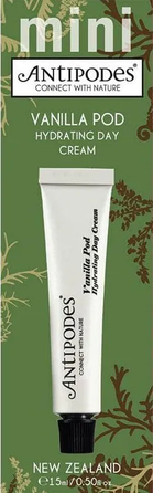 ANTIPODES VANILLA POD drėkinamasis veido kremas, 15 ml
