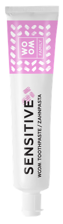 WOOM Family Sensitive tinkanti visai šeimai dantų pasta, 75 ml