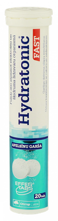 OLIMP LABS  Hydratonic Fast  šnypščiosios tabletės, 20 vnt.