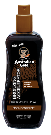 AUSTRALIAN GOLD Accelerator įdegį skatinantis su bronzantais purškalas, 237 ml