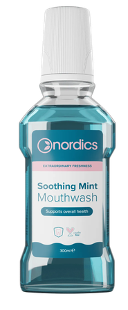NORDICS Sooting Mint burnos skalavimo skystis, 300 ml