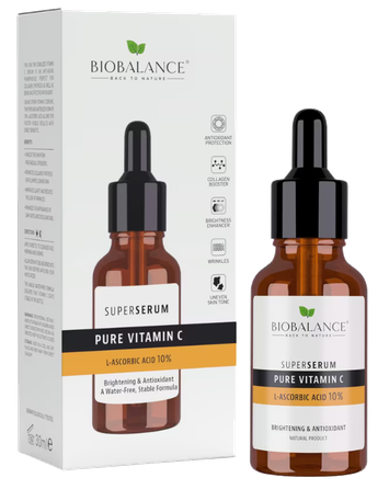 BIOBALANCE Pure Vitamin C Super serumas, 30 ml