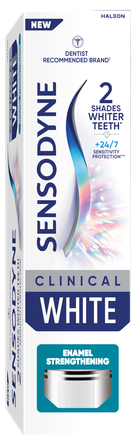 SENSODYNE Clinical White Strengthening, stiprinanti dantų pasta, 75 ml