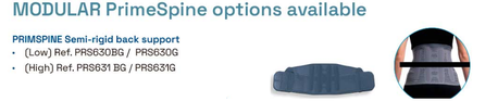 PRIM Spine Modular Low (XXL dydis)  nugaros diržas, 1 vnt.