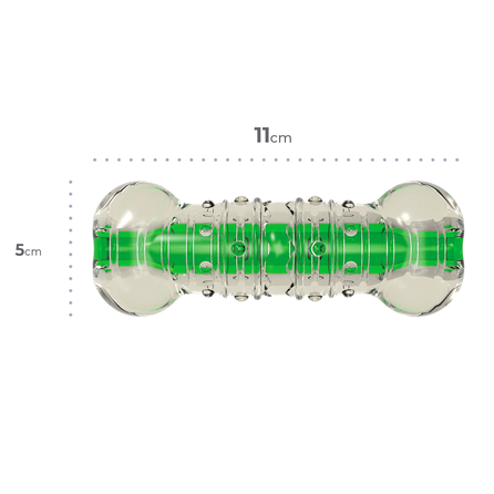 PETSTAGES Crunchcore, žalias, S  žaislas, 1 vnt.