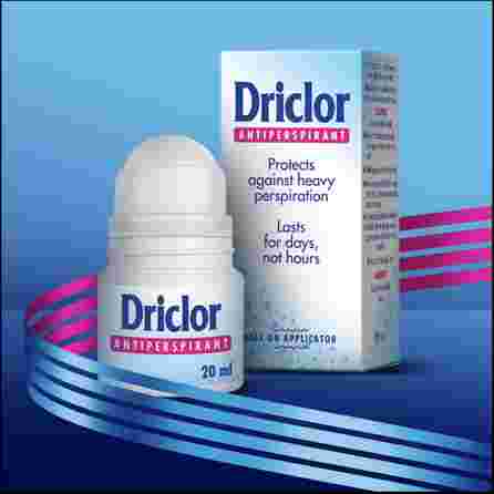 DRICLOR Roll-on dezodorantas, 20 ml
