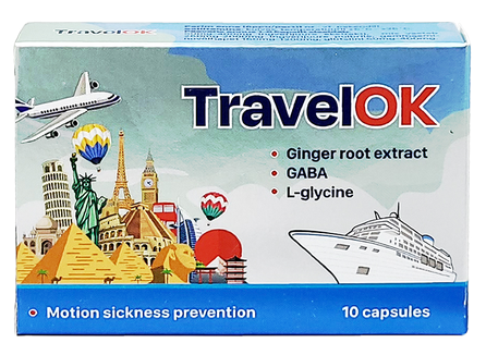 PHARMPRO TravelOK kapsulės, 10 vnt.