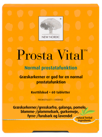 NEW NORDIC PROSTA VITAL tabletės, 60 vnt.