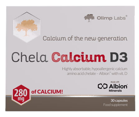 OLIMP LABS Calcium D3 kapsulės, 30 vnt.