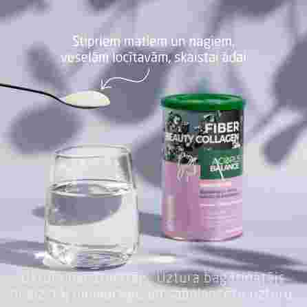 ACORUS BALANCE Fiber Beauty Collagen milteliai, 200 g