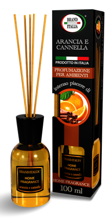 BRAND ITALIA Orange and Cinnamon  namų kvapas, 100 ml
