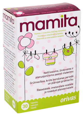 MAMITA kapsulės, 30 vnt.