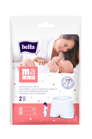 BELLA Mamma M/L  sauskelnės-kelnaitės, 2 vnt.
