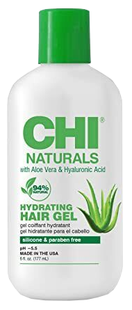 CHI Naturals Aloe Vera drėkinantis plaukų priežiūros gelis, 177 ml