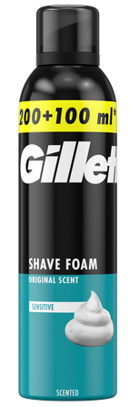 GILLETTE Series Sensitive skutimosi putos, 300 ml