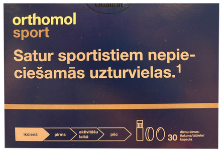 ORTHOMOL Sport dozė, 30 vnt.