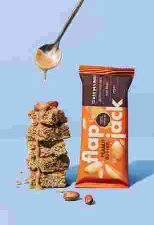 THE BEGINNINGS FlapJack žemės riešutų sviesto skonio batonėlis, 60 g