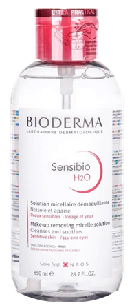 BIODERMA Sensibio H2O micelinis vanduo, 850 ml