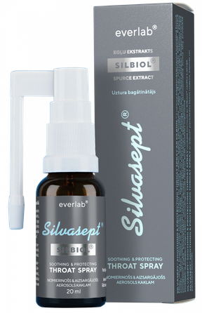 SILVASEPT Silvasept su žolelėmis purškiklis, 20 ml
