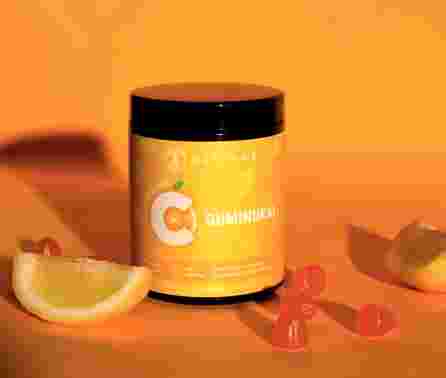 SAPIENS Vitaminas C  guminukai, 60 vnt.