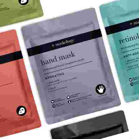 MASKOLOGY Hand rankų kaukė-pirštinės, 1 pora