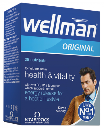 WELLMAN   Original tabletės, 30 vnt.