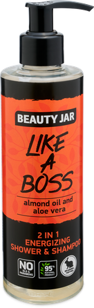 BEAUTY JAR Like A Boss šampūnas/dušo želė, 250 ml