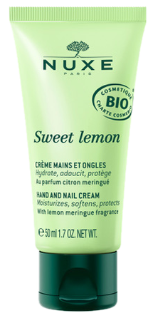 NUXE Sweet Lemon rankų ir nagų kremas, 50 ml