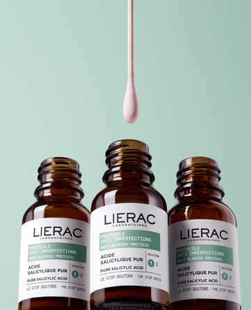 LIERAC Anti-Blemish Protocol The Stop Spots odos netobulumų gydymas,