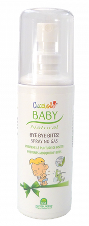 NATURA HOUSE Cucciolo Baby spray priemonė nuo vabzdžių įkandimų, 100 ml