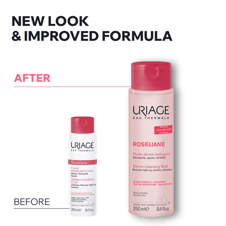 URIAGE Roseliane Cleansing fluidas, 250 ml